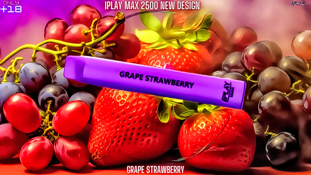 IPLAY MAX GRAPE STRAWBERRY