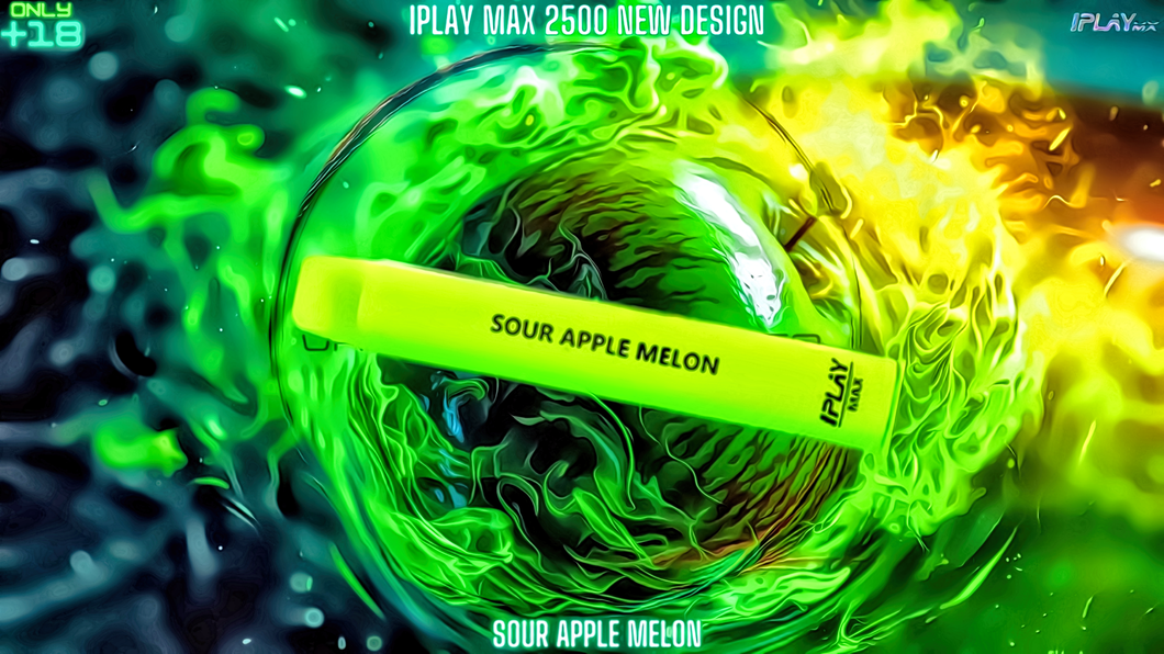 IPLAY MAX SOUR APPLE MELON