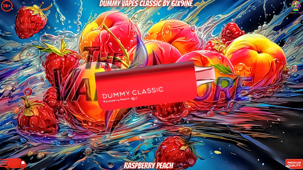 Dummy Classic 8000 de 6ix9ine Raspberry Peach