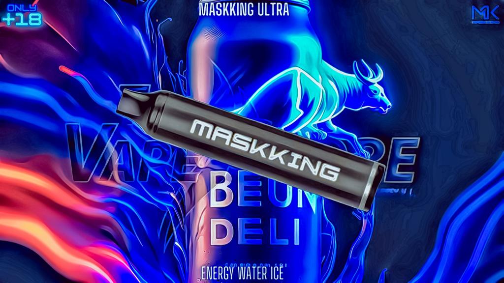 MASKKING ULTRA 4000 SABOR ENERGY WATER ICE