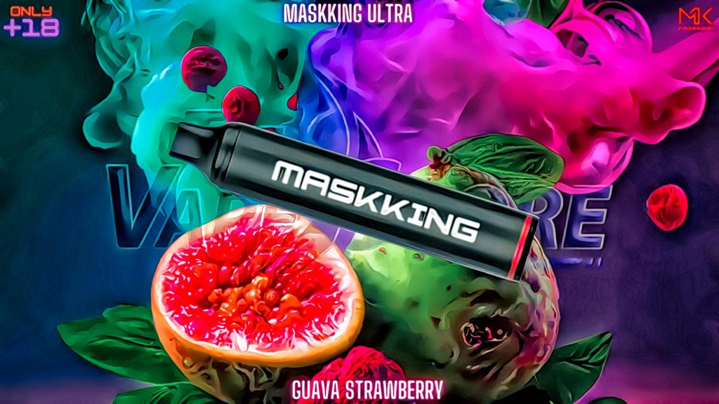 MASKKING ULTRA 4000 SABOR GUAVA STRAWBERRY