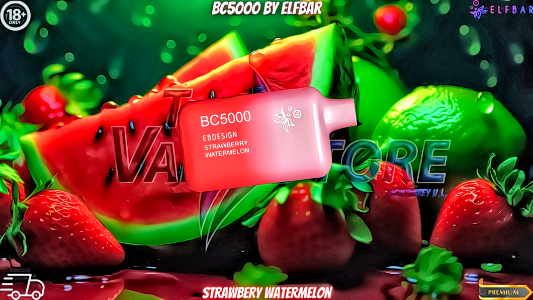 ELFBAR BC5000 SABOR STRAWBERRY WATERMELON