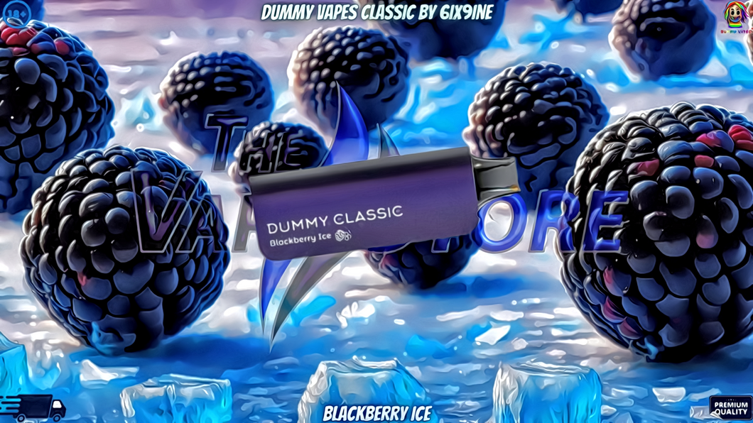 Dummy Classic 8000 Blackberry Ice by 6ix9ine