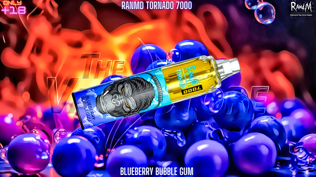 RANDM TORNADO SABOR BLUEBERRY BUBBLEGUM