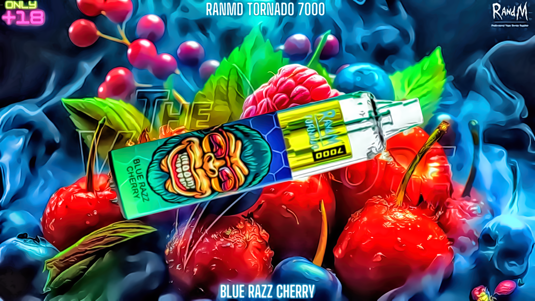 RANDM TORNADO SABOR BLUERAZZ CHERRY