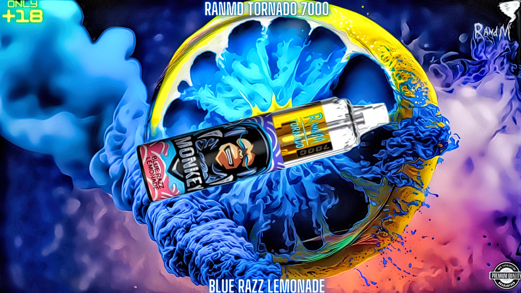 RANDM TORNADO SABOR BLUERAZZ LEMONADE