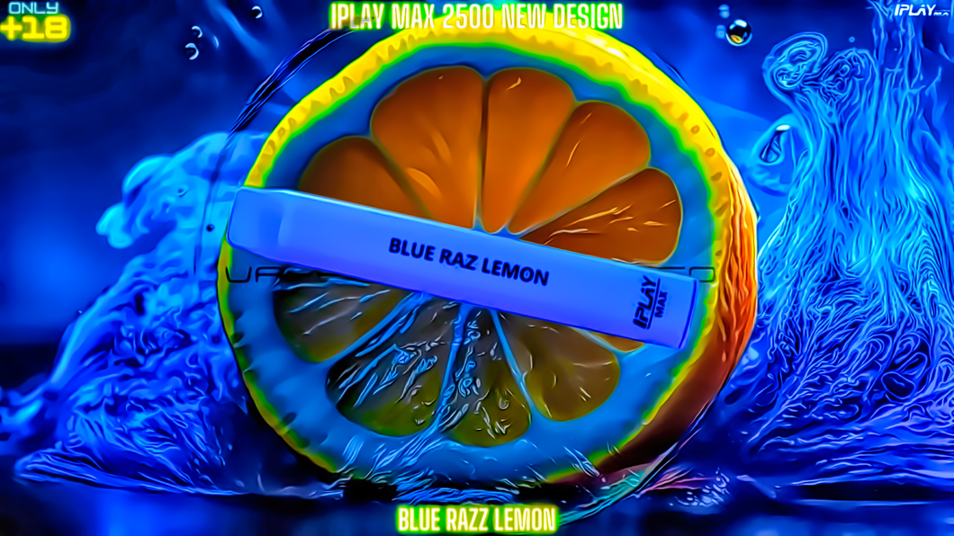 IPLAY MAX BLUE RAZZ LEMON