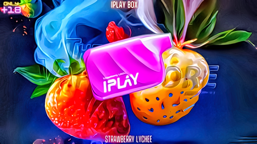 IPLAY X-BOX SABOR STRAWBERRY LYCHEE