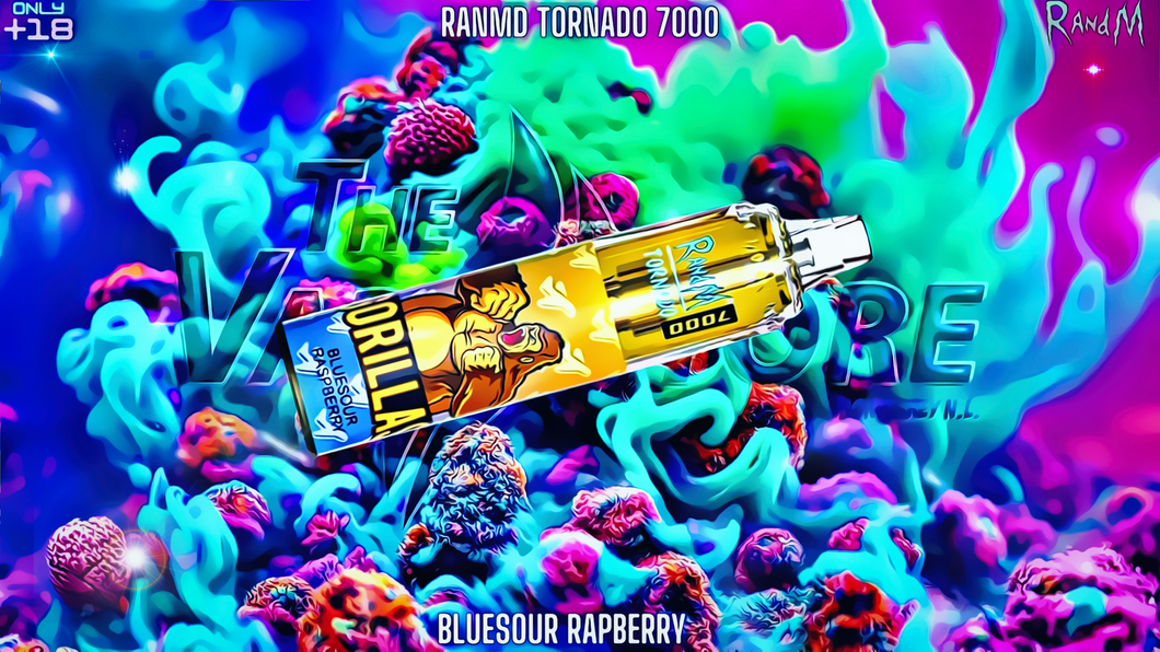 RANDM TORNADO SABOR BLUESOUR RASPBERRY