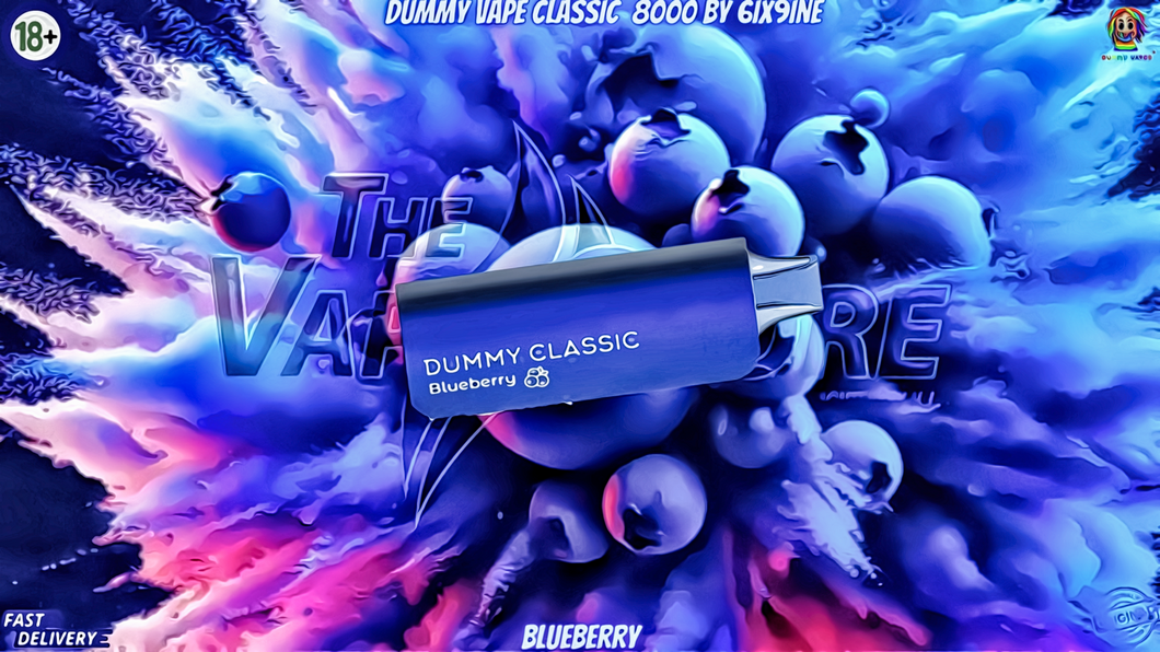 Dummy Classic 8000 de 6ix9ine Blueberry