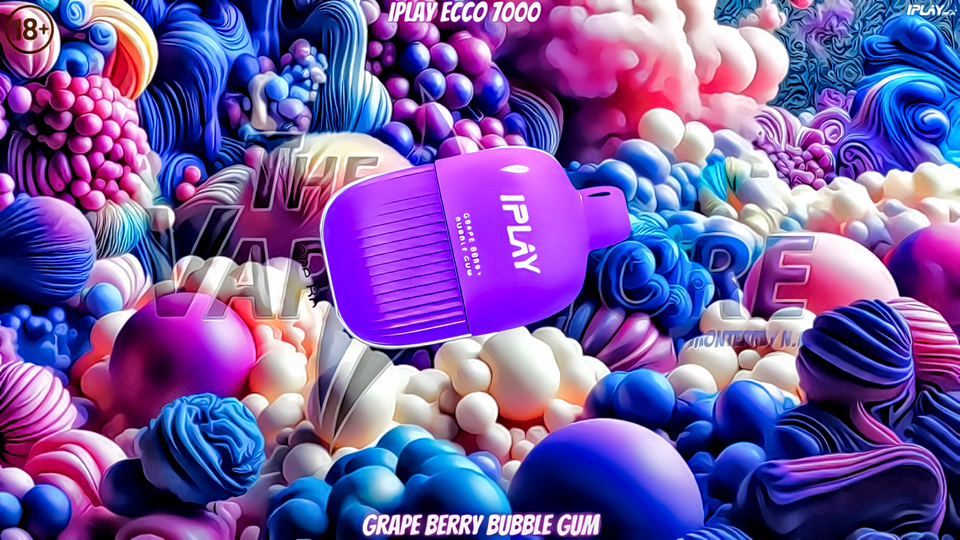 Iplay Ecco 7000 Lleva tu vapeo a otro nivel con el desechable del año, IPLAY ECCO, disponible ahora en The Vape Store México.
