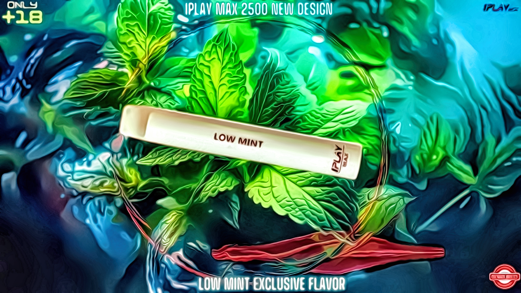Low Mint Iplay Max 2500 Exclusive Flavor