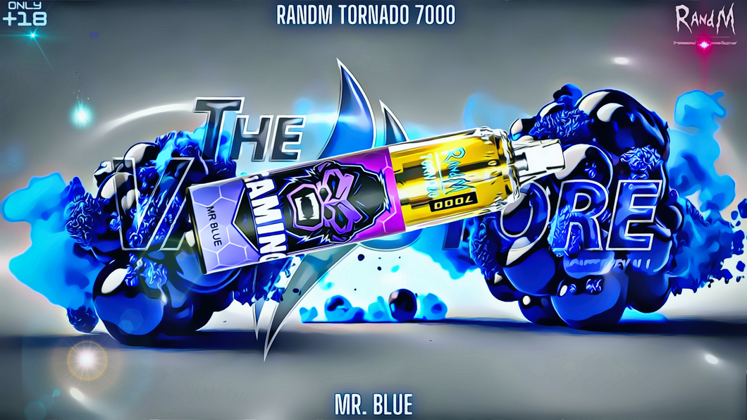 RANDM TORNADO SABOR MR. BLUE