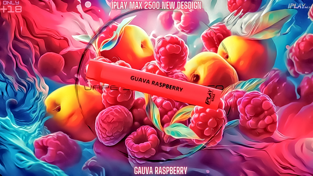 IPLAY MAX GUAVA RASPERRY