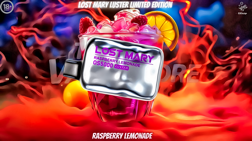 Lost Mary OS5000 Luster Raspberry Lemonade