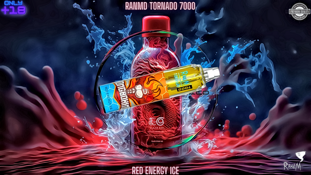 RANDM TORNADO SABOR RED ENERGY ICE