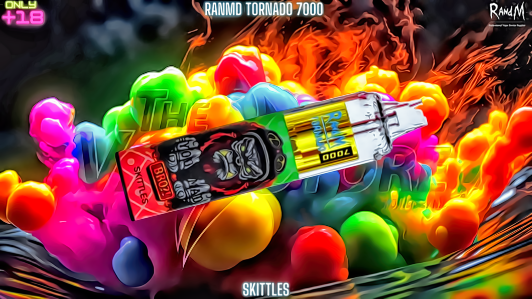 RANDM TORNADO SABOR SKITTLES