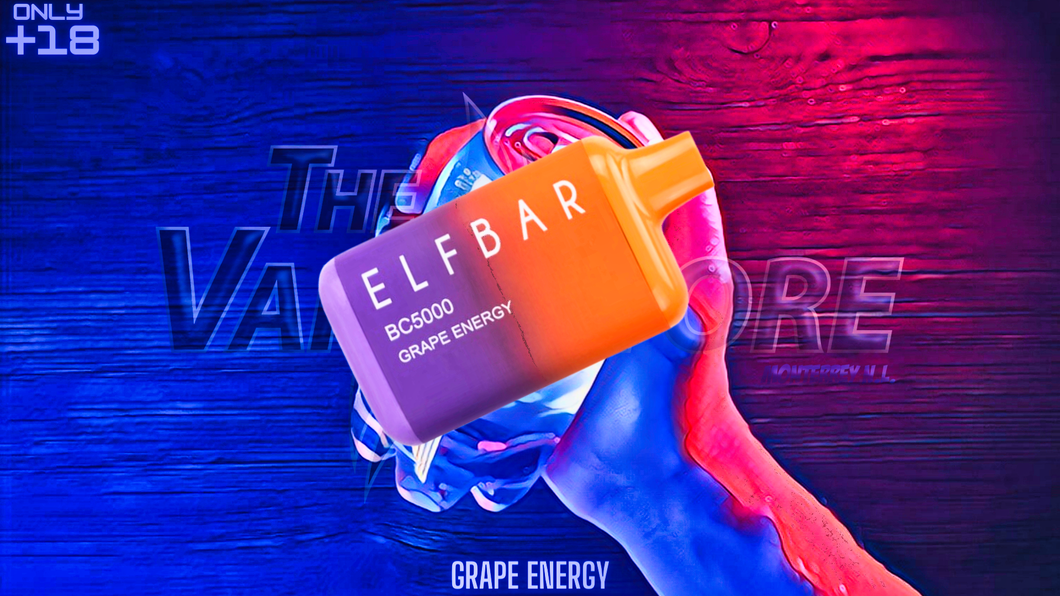 ELFBAR BC5000 SABOR GRAPE ENERGY