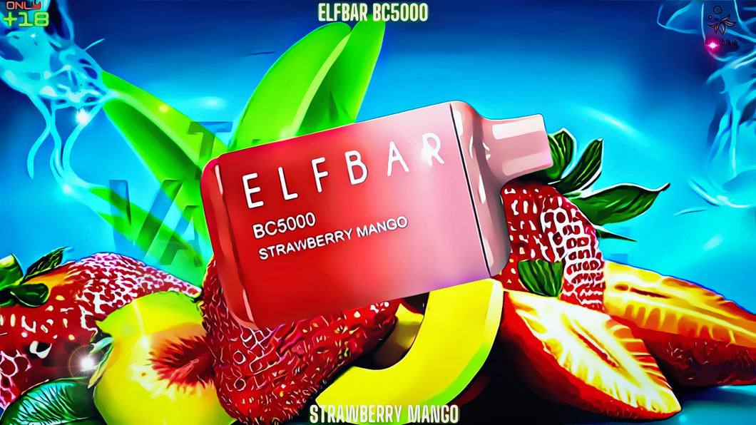 ELFBAR BC5000 SABOR STRAWBERRY MANGO