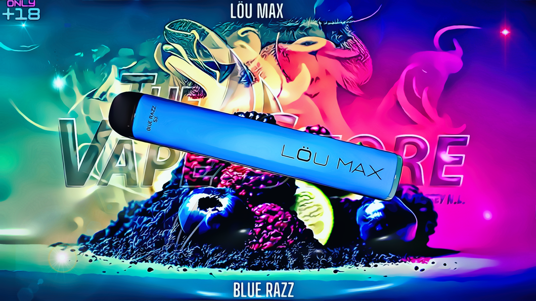 LÖU MAX SABOR BLUE RAZZ