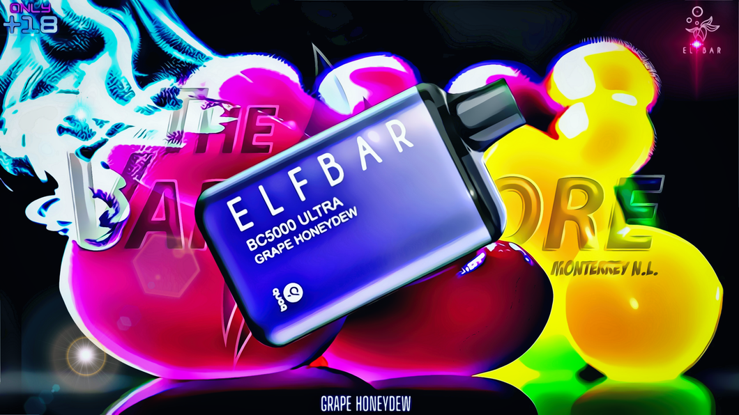 ELFBAR ULTRA 5000 SABOR GRAPE HONEYDEW