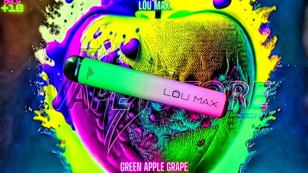 LÖU MAX SABOR GREEN APPLE GRAPE