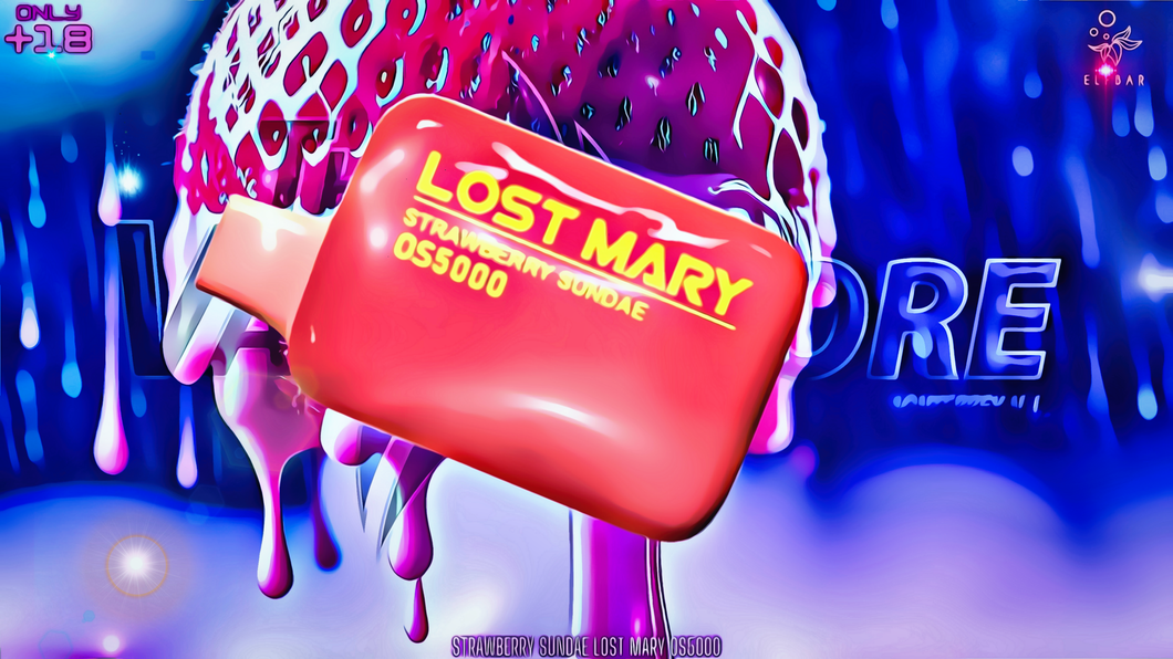 LOST MARY OS5000 SABOR STRAWBERRY SUNDAE