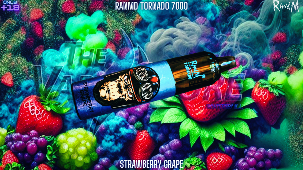 RANDM TORNADO SABOR STRAWBERRY GRAPE