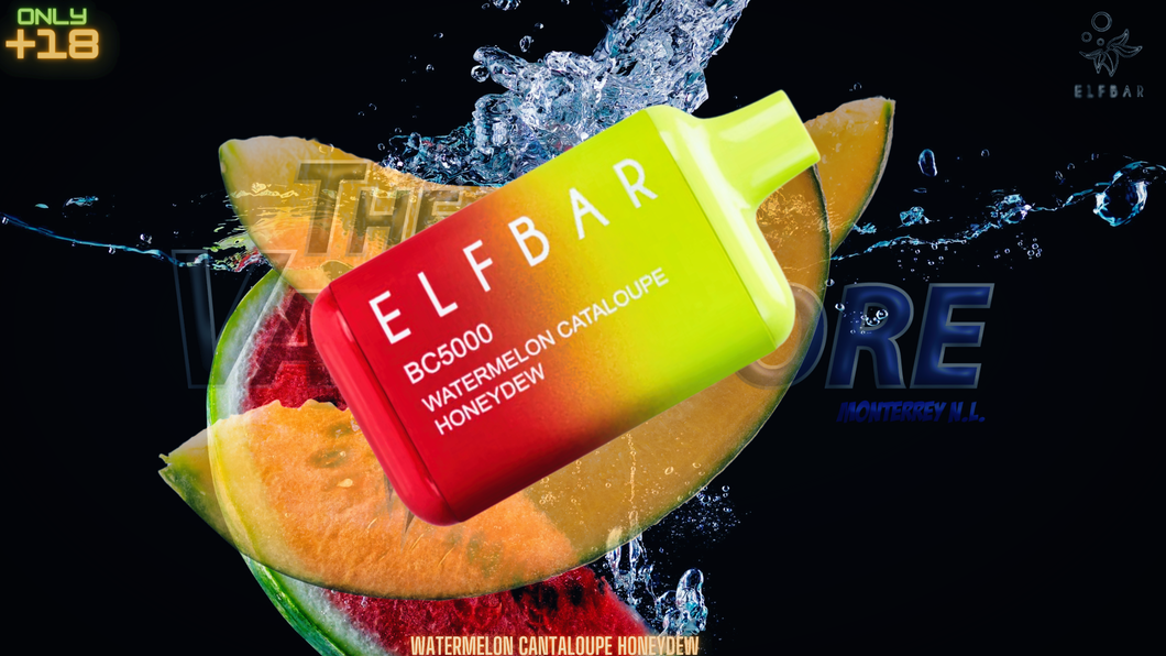 ELFBAR BC5000 WATERMELON CANTALOUPE HONEYDEW